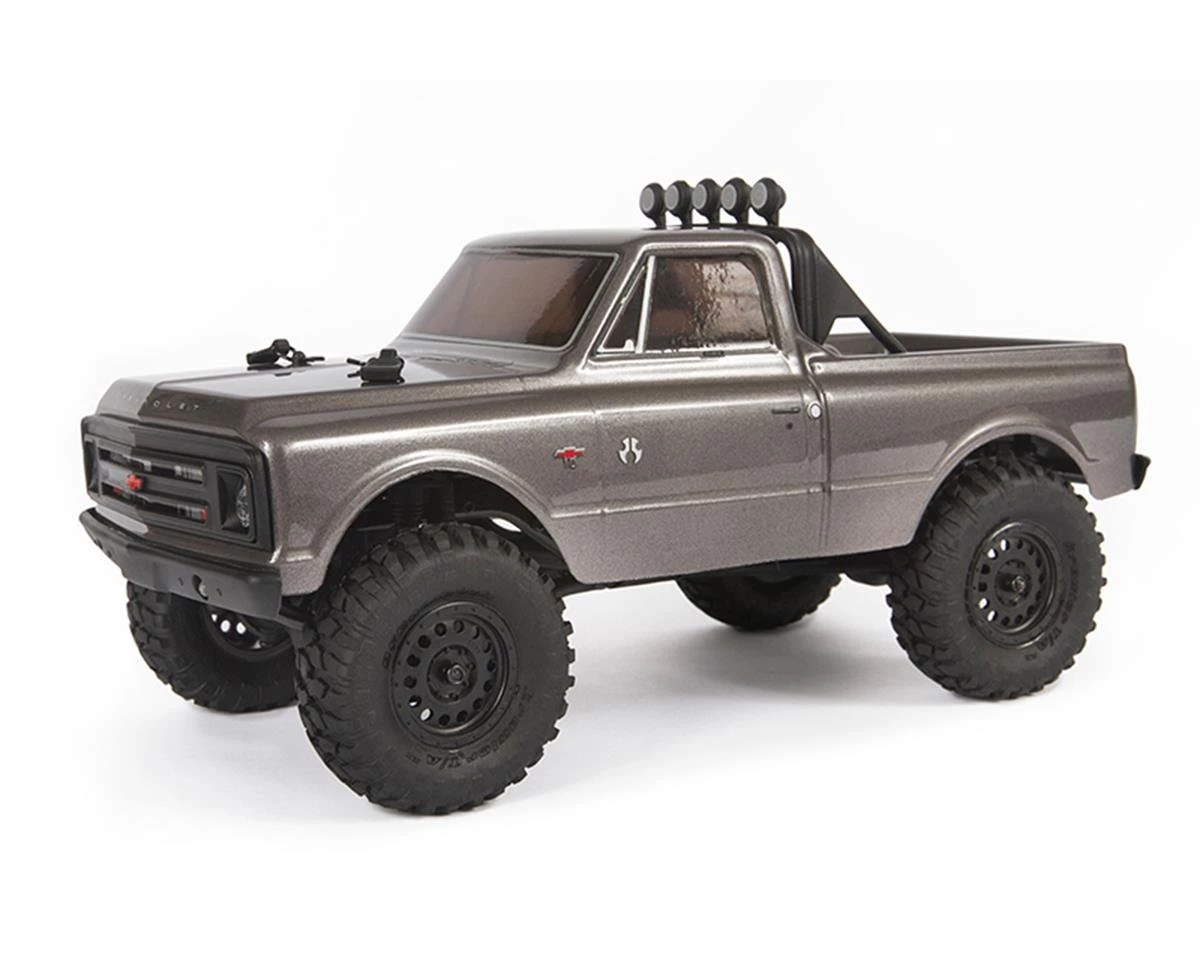 Axial SCX24 1967 Chevrolet C10 1/24 4WD RTR Scale Mini Crawler (Silver) w/2.4GHz Radio 1 Axial SCX24 1967 Chevrolet C10 1/24 4WD RTR Scale Mini Crawler (Silver) w/2.4GHz Radio