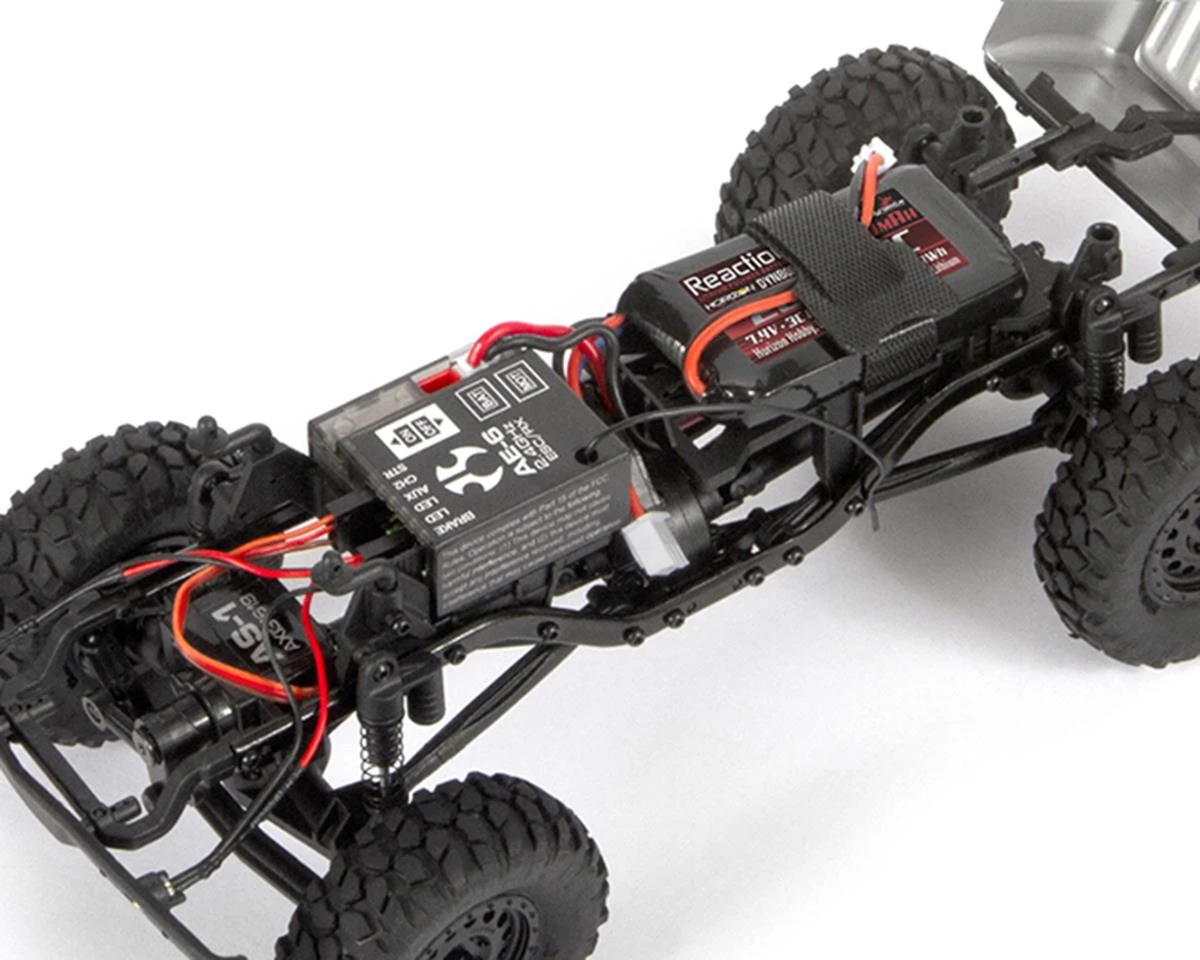 Axial SCX24 1967 Chevrolet C10 1/24 4WD RTR Scale Mini Crawler (Silver) w/2.4GHz Radio 2 Axial SCX24 1967 Chevrolet C10 1/24 4WD RTR Scale Mini Crawler (Silver) w/2.4GHz Radio - Image 2