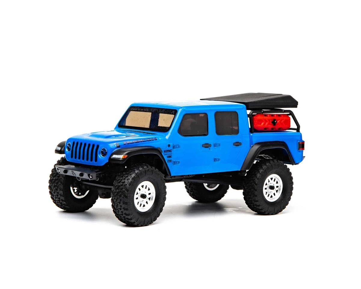Axial SCX24 Jeep JT Gladiator 1/24 4WD RTR Scale Mini Crawler (Blue) w/2.4GHz Radio 1 Axial SCX24 Jeep JT Gladiator 1/24 4WD RTR Scale Mini Crawler (Blue) w/2.4GHz Radio