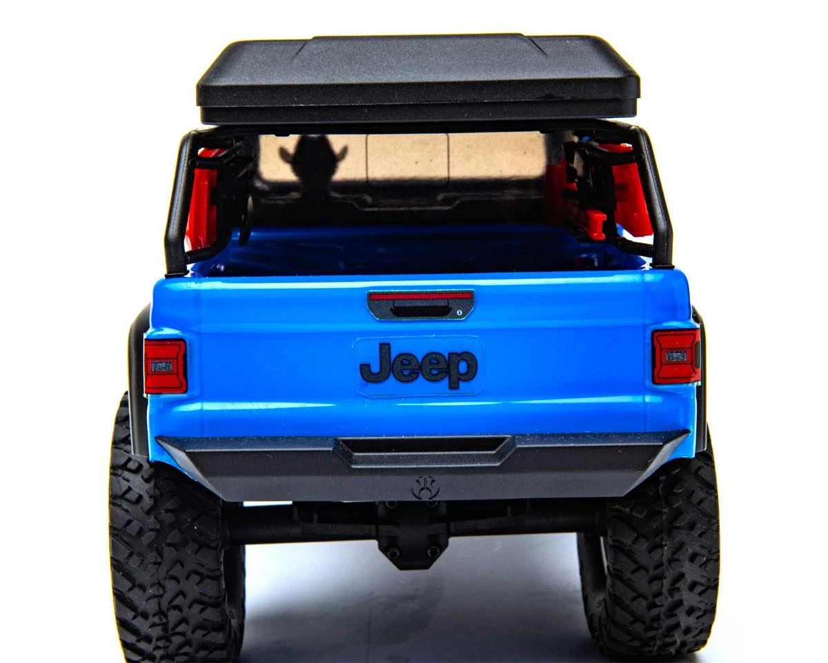 Axial SCX24 Jeep JT Gladiator 1/24 4WD RTR Scale Mini Crawler (Blue) w/2.4GHz Radio 11 Axial SCX24 Jeep JT Gladiator 1/24 4WD RTR Scale Mini Crawler (Blue) w/2.4GHz Radio - Image 11