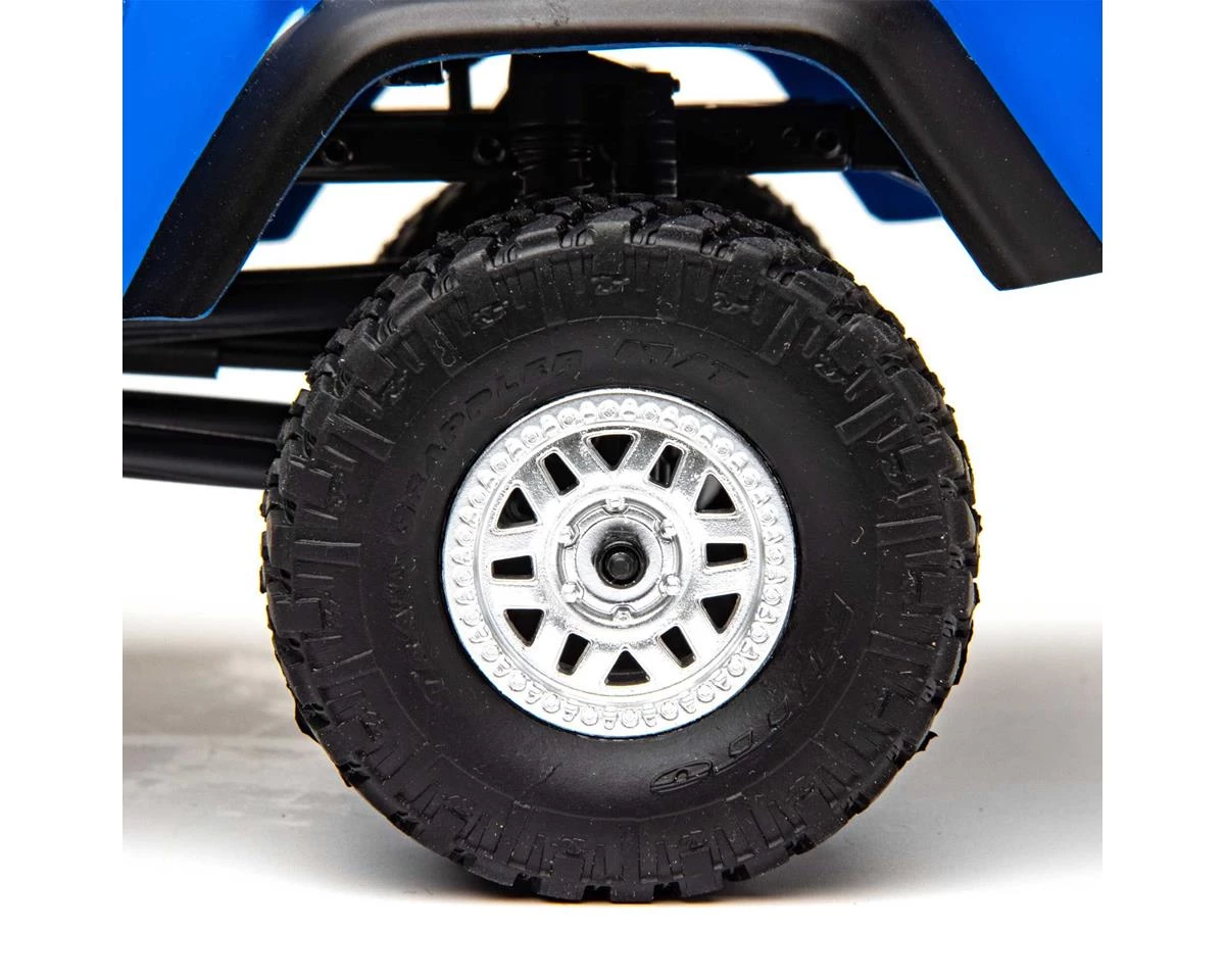 Axial SCX24 Jeep JT Gladiator 1/24 4WD RTR Scale Mini Crawler (Blue) w/2.4GHz Radio 12 Axial SCX24 Jeep JT Gladiator 1/24 4WD RTR Scale Mini Crawler (Blue) w/2.4GHz Radio - Image 12