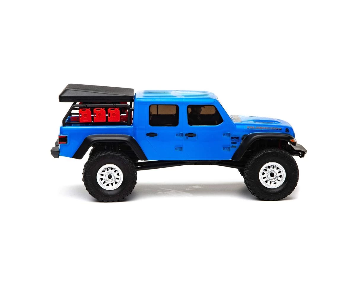 Axial SCX24 Jeep JT Gladiator 1/24 4WD RTR Scale Mini Crawler (Blue) w/2.4GHz Radio 14 Axial SCX24 Jeep JT Gladiator 1/24 4WD RTR Scale Mini Crawler (Blue) w/2.4GHz Radio - Image 14