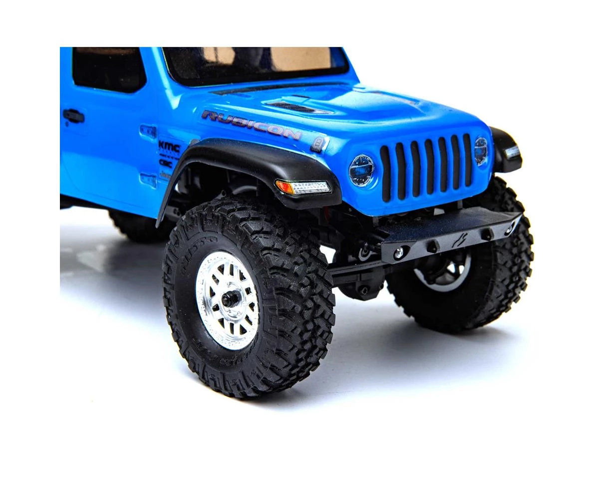 Axial SCX24 Jeep JT Gladiator 1/24 4WD RTR Scale Mini Crawler (Blue) w/2.4GHz Radio 5 Axial SCX24 Jeep JT Gladiator 1/24 4WD RTR Scale Mini Crawler (Blue) w/2.4GHz Radio - Image 5