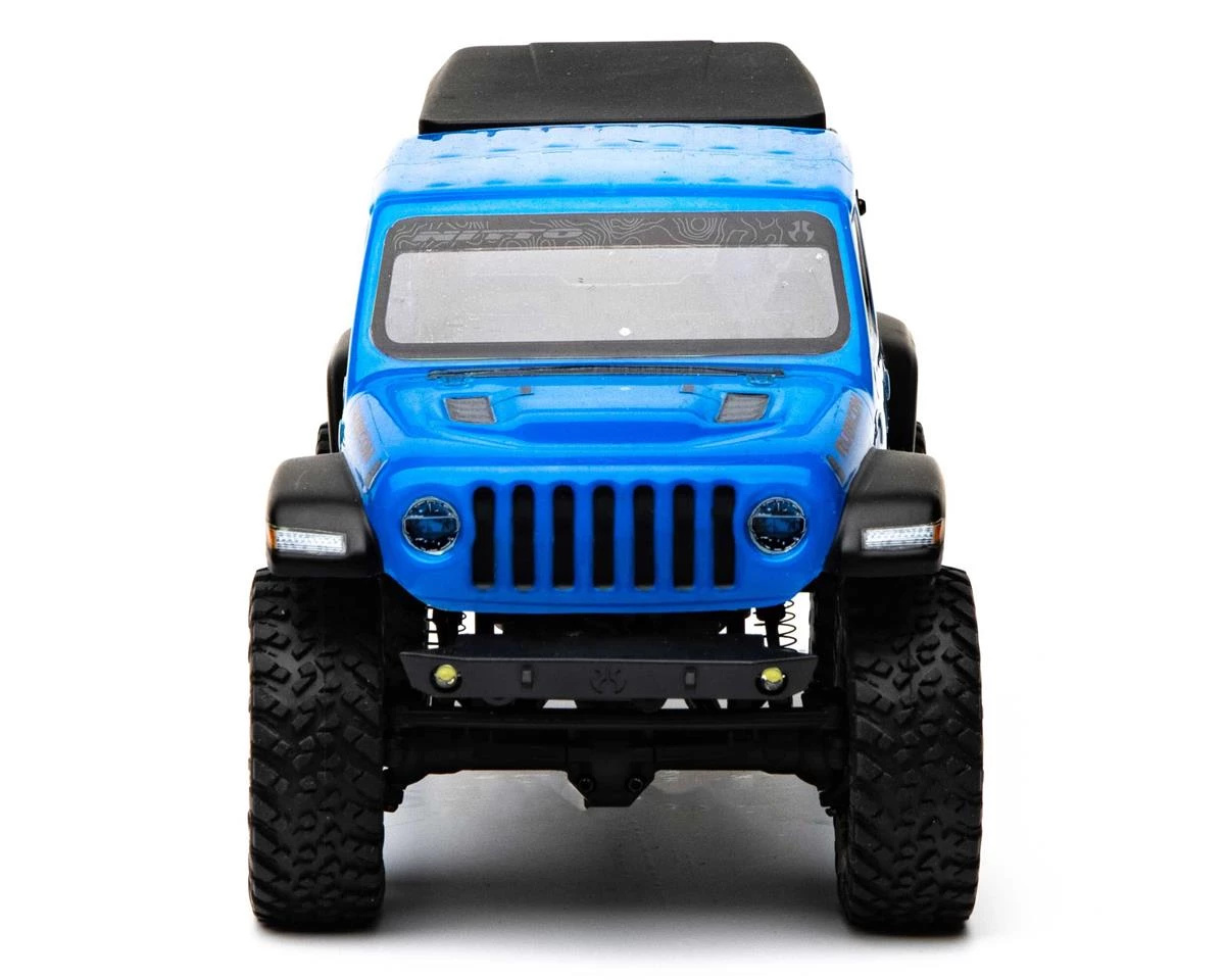 Axial SCX24 Jeep JT Gladiator 1/24 4WD RTR Scale Mini Crawler (Blue) w/2.4GHz Radio 10 Axial SCX24 Jeep JT Gladiator 1/24 4WD RTR Scale Mini Crawler (Blue) w/2.4GHz Radio - Image 10