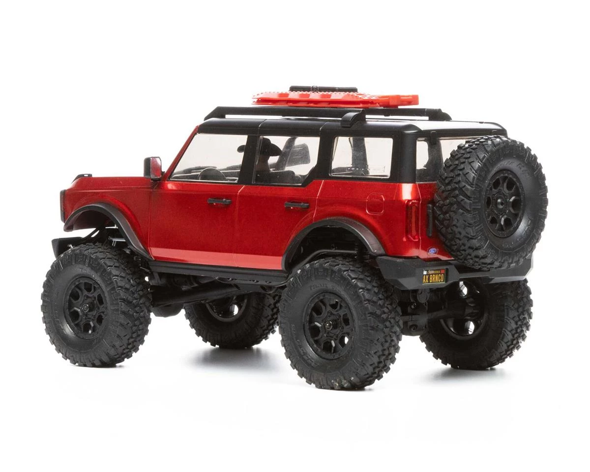 Axial SCX24 2021 Ford Bronco Hard Body 1/24 4WD RTR Scale Mini Crawler (Red) w/2.4GHz Radio 3 Axial SCX24 2021 Ford Bronco Hard Body 1/24 4WD RTR Scale Mini Crawler (Red) w/2.4GHz Radio - Image 3