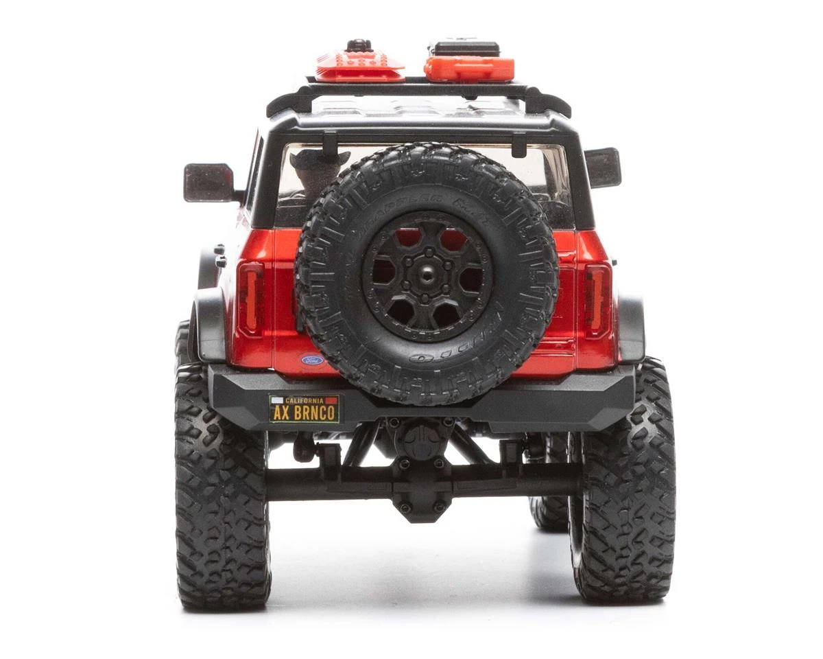 Axial SCX24 2021 Ford Bronco Hard Body 1/24 4WD RTR Scale Mini Crawler (Red) w/2.4GHz Radio 4 Axial SCX24 2021 Ford Bronco Hard Body 1/24 4WD RTR Scale Mini Crawler (Red) w/2.4GHz Radio - Image 4
