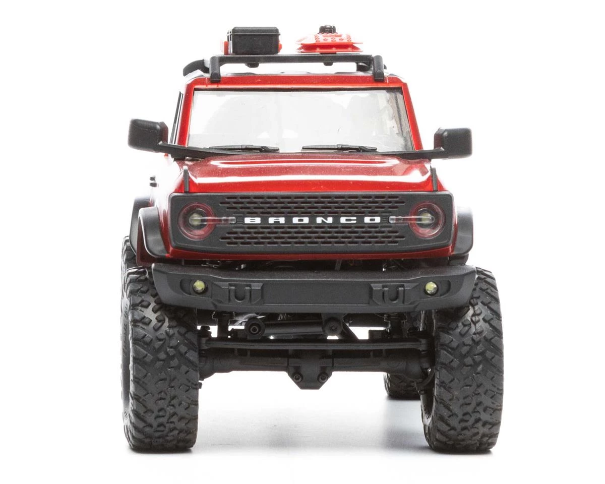 Axial SCX24 2021 Ford Bronco Hard Body 1/24 4WD RTR Scale Mini Crawler (Red) w/2.4GHz Radio 8 Axial SCX24 2021 Ford Bronco Hard Body 1/24 4WD RTR Scale Mini Crawler (Red) w/2.4GHz Radio - Image 8