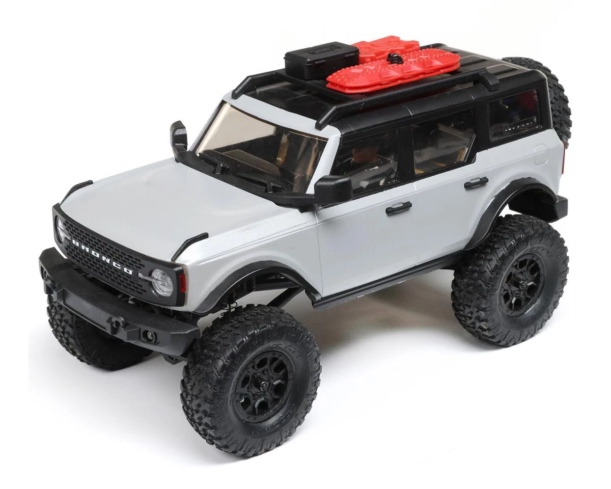 Axial SCX24 2021 Ford Bronco Hard Body 1/24 4WD RTR Scale Mini Crawler (Grey) w/2.4GHz Radio 1 Axial SCX24 2021 Ford Bronco Hard Body 1/24 4WD RTR Scale Mini Crawler (Grey) w/2.4GHz Radio