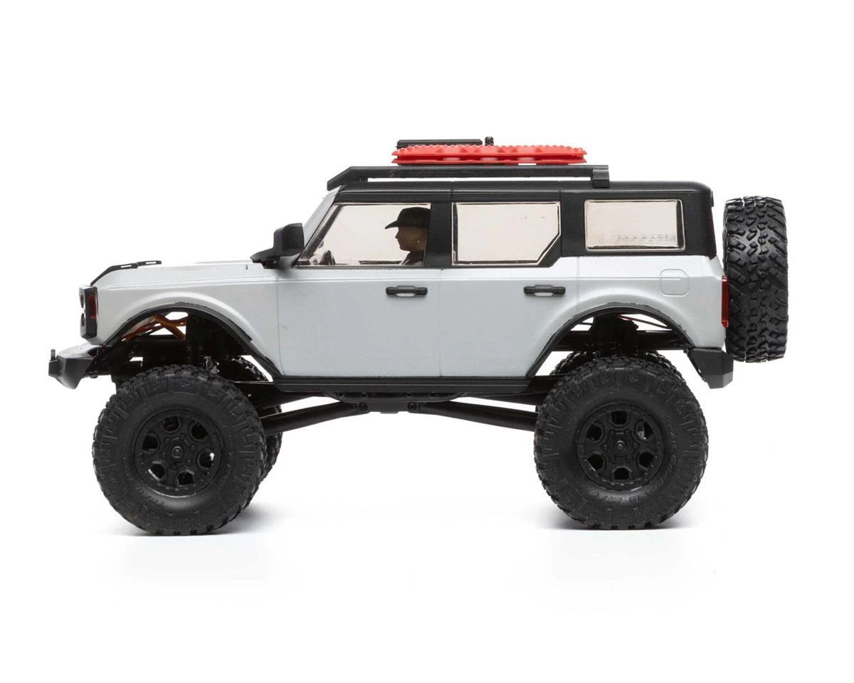 Axial SCX24 2021 Ford Bronco Hard Body 1/24 4WD RTR Scale Mini Crawler (Grey) w/2.4GHz Radio 2 Axial SCX24 2021 Ford Bronco Hard Body 1/24 4WD RTR Scale Mini Crawler (Grey) w/2.4GHz Radio - Image 2