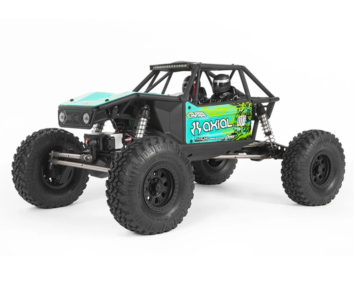 Axial Capra 1.9 Unlimited Trail Buggy 1/10 RTR 4WD Rock Crawler (Green) w/Brushed Motor & 2.4GHz Radio 1 Axial Capra 1.9 Unlimited Trail Buggy 1/10 RTR 4WD Rock Crawler (Green) w/Brushed Motor & 2.4GHz Radio