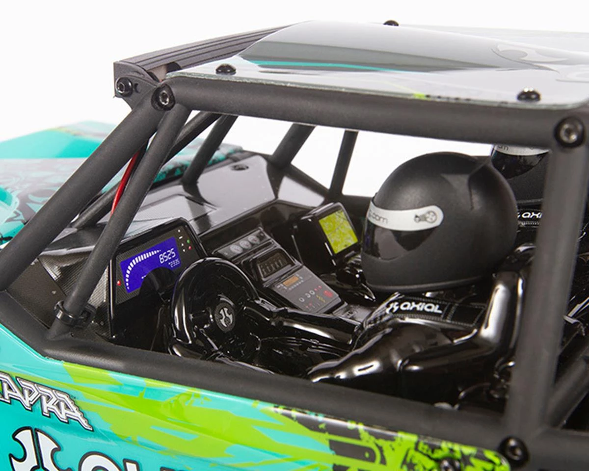 Axial Capra 1.9 Unlimited Trail Buggy 1/10 RTR 4WD Rock Crawler (Green) w/Brushed Motor & 2.4GHz Radio 4 Axial Capra 1.9 Unlimited Trail Buggy 1/10 RTR 4WD Rock Crawler (Green) w/Brushed Motor & 2.4GHz Radio - Image 4