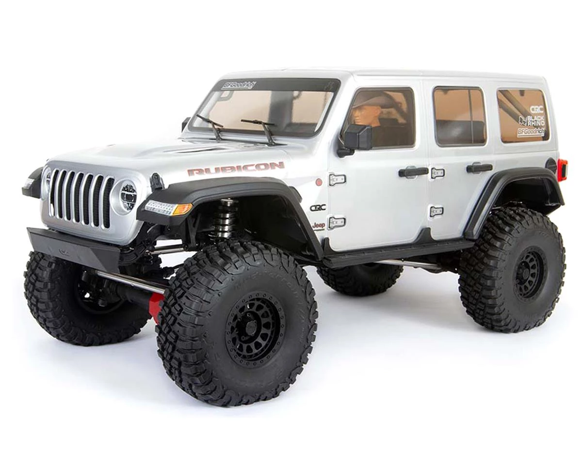 Axial SCX6 Jeep JLU Wrangler 1/6 4WD RTR Electric Rock Crawler (Silver) w/DX3 Radio & Smart ESC 1 Axial SCX6 Jeep JLU Wrangler 1/6 4WD RTR Electric Rock Crawler (Silver) w/DX3 Radio & Smart ESC