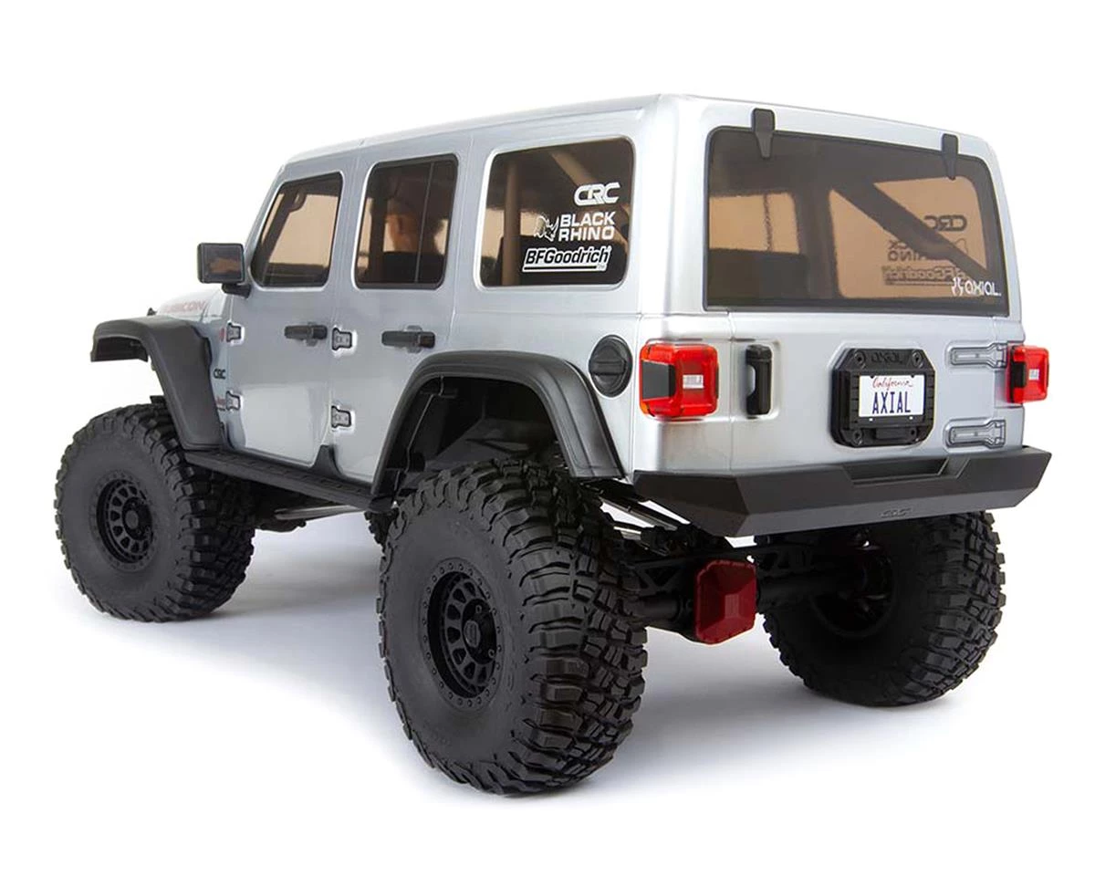 Axial SCX6 Jeep JLU Wrangler 1/6 4WD RTR Electric Rock Crawler (Silver) w/DX3 Radio & Smart ESC 3 Axial SCX6 Jeep JLU Wrangler 1/6 4WD RTR Electric Rock Crawler (Silver) w/DX3 Radio & Smart ESC - Image 3