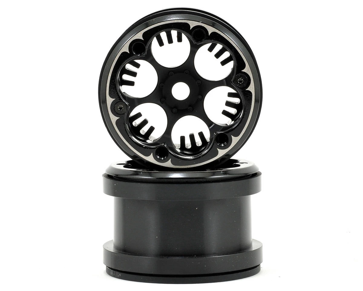 Axial VWS 2.2" Beadlock Rock Crawler Wheels (2) (Black) 1 Axial VWS 2.2" Beadlock Rock Crawler Wheels (2) (Black)