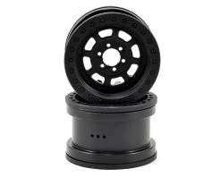 Axial Trail Ready HD IFD 2.2 Beadlock Crawler Wheels (2) (Black) w/Slim Ring