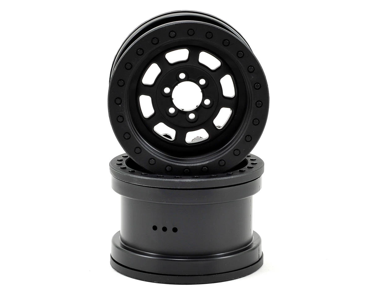 Axial Trail Ready HD IFD 2.2 Beadlock Crawler Wheels (2) (Black) w/Slim Ring 1 Axial Trail Ready HD IFD 2.2 Beadlock Crawler Wheels (2) (Black) w/Slim Ring