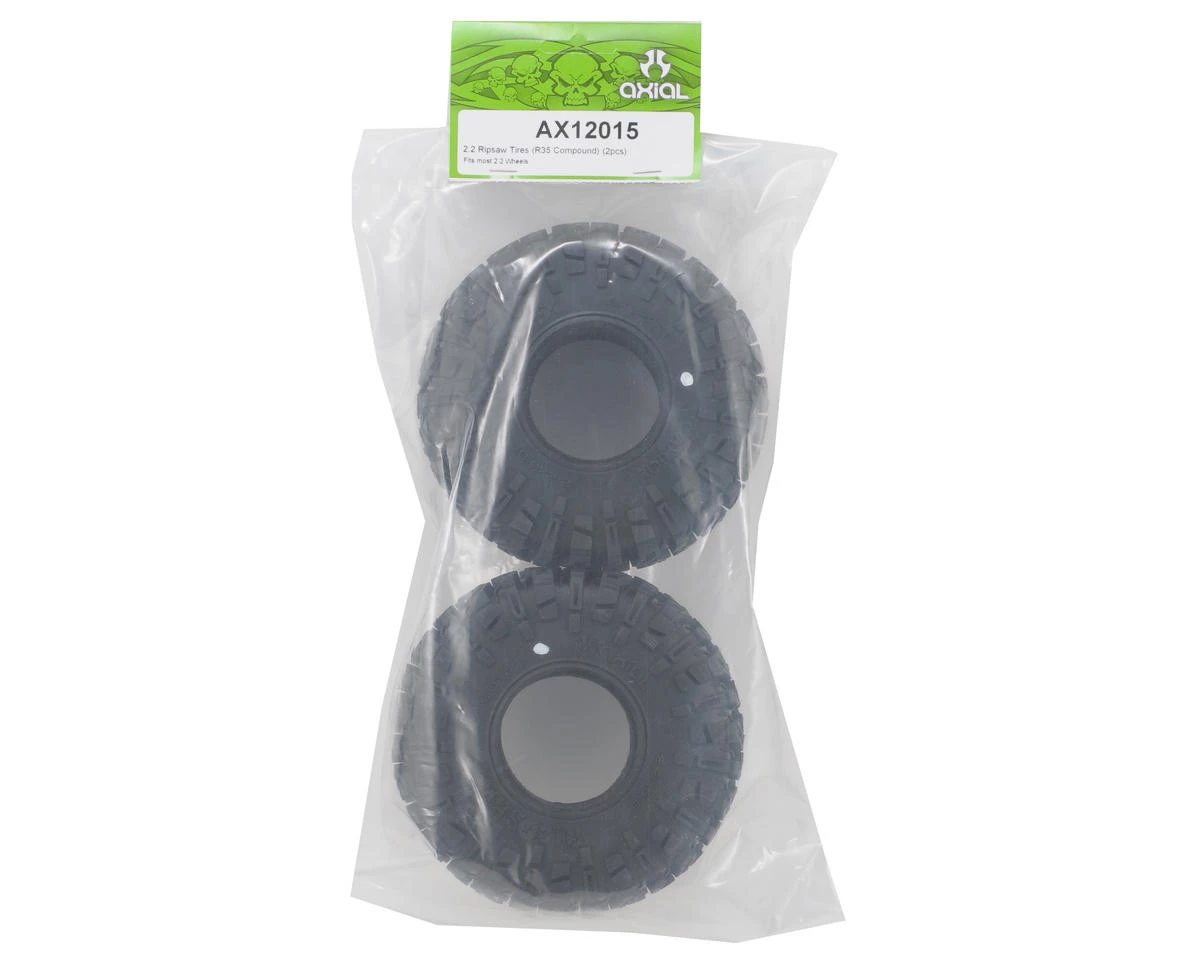 Axial Ripsaw 2.2" Rock Crawler Tires (2) (R35) 2 Axial Ripsaw 2.2" Rock Crawler Tires (2) (R35) - Image 2
