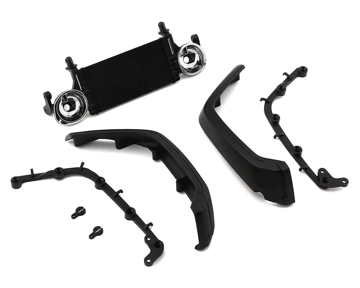 Axial SCX10 III Jeep JLU Radiator & Front Fender Set 1 Axial SCX10 III Jeep JLU Radiator & Front Fender Set