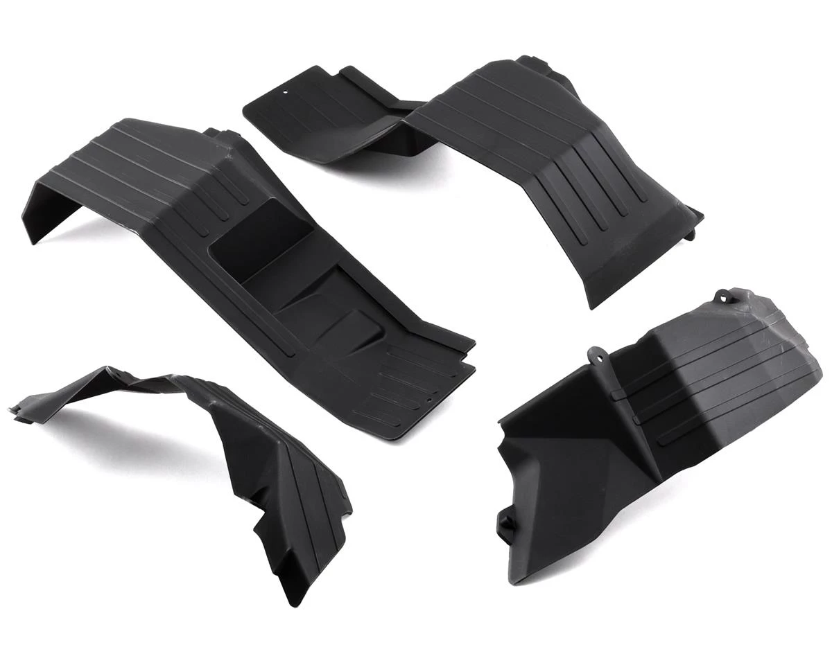 Axial SCX6 Jeep JLU Wrangler Front & Rear Molded Fender Liner Set 1 Axial SCX6 Jeep JLU Wrangler Front & Rear Molded Fender Liner Set