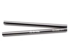 Axial 6x98mm Threaded Aluminum Pipe (Grey) (2)