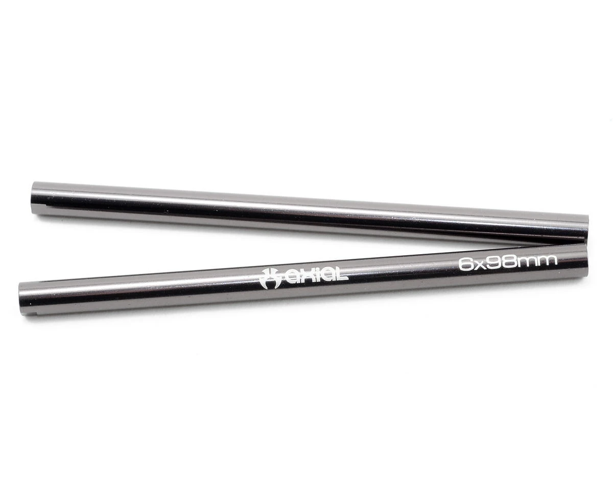 Axial 6x98mm Threaded Aluminum Pipe (Grey) (2) 1 Axial 6x98mm Threaded Aluminum Pipe (Grey) (2)