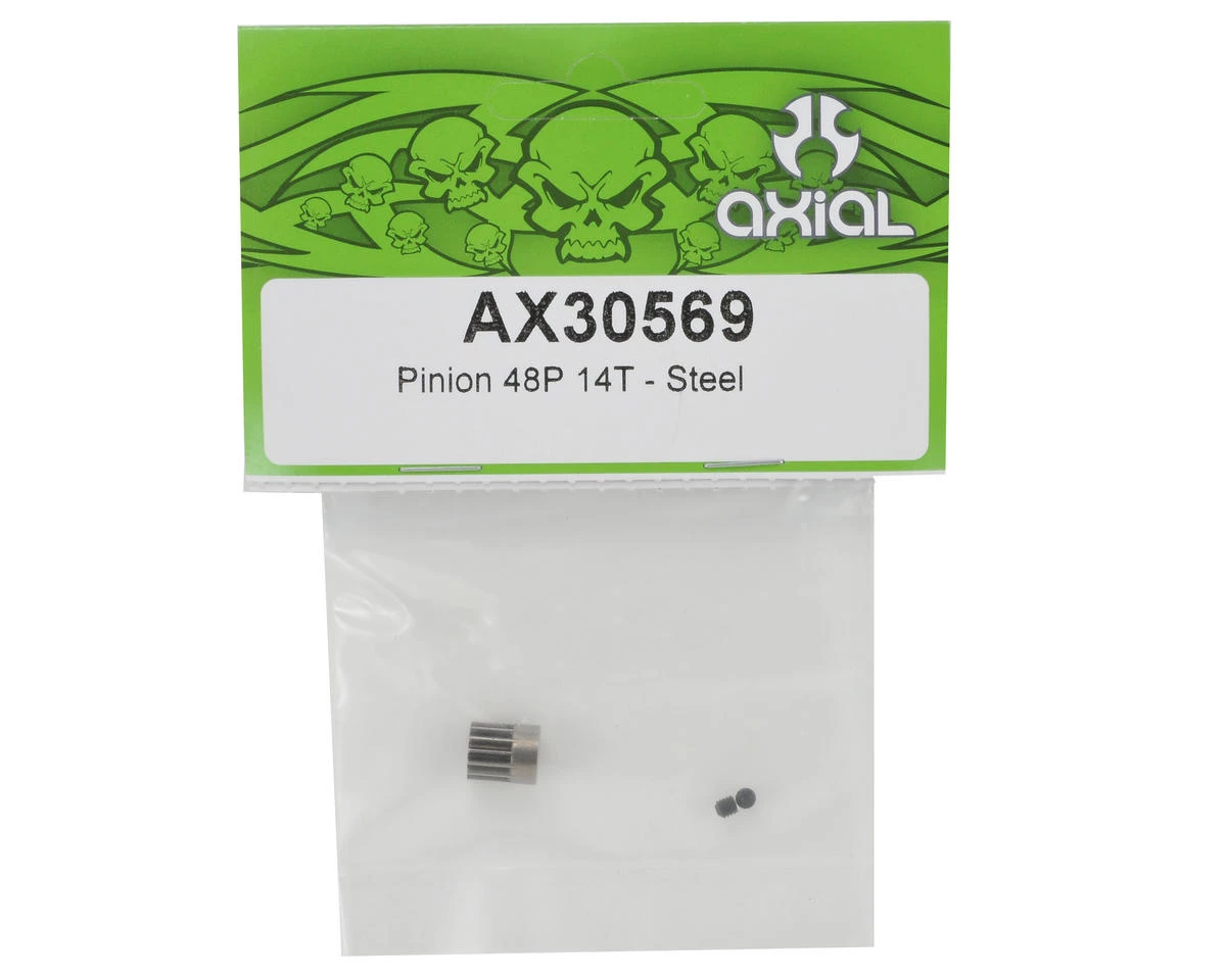 Axial 48P Steel Pinion Gear (3.17mm Bore) (14T) 2 Axial 48P Steel Pinion Gear (3.17mm Bore) (14T) - Image 2