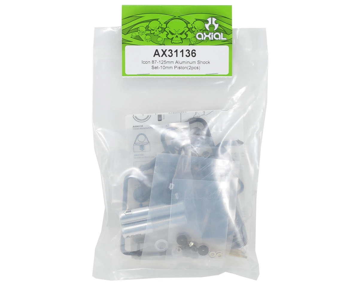 Axial 87-125mm Aluminum Icon Shock (2) 2 Axial 87-125mm Aluminum Icon Shock (2) - Image 2