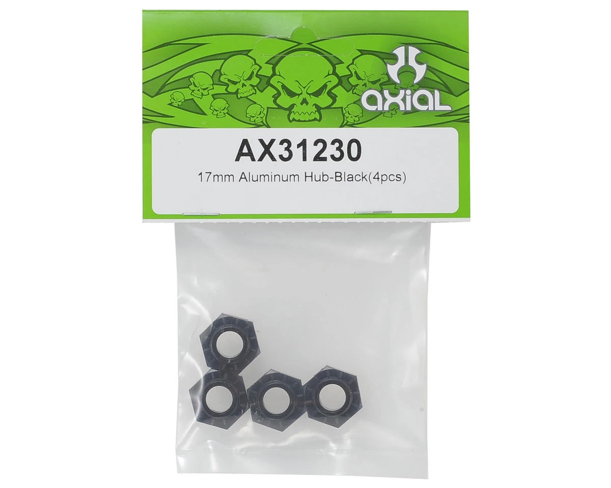 Axial 17mm Aluminum Hub (Black) (4) 2 Axial 17mm Aluminum Hub (Black) (4) - Image 2
