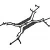 Axial RR10 Lower Cage Rails