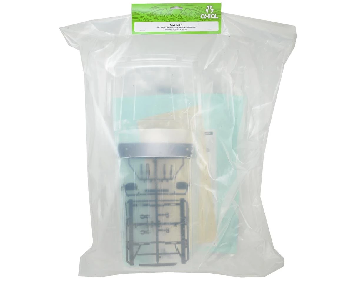 Axial Complete .040" 2000 Jeep Cherokee Body (Clear) (12.3") 4 Axial Complete .040" 2000 Jeep Cherokee Body (Clear) (12.3") - Image 4