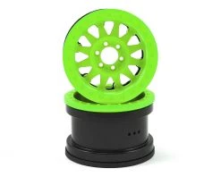 Axial Method IFD 2.2 Beadlock Rock Crawler Wheels (2) (Green)
