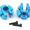 Axial 12mm Aluminum Shock Spring Retainer (Blue) (2)