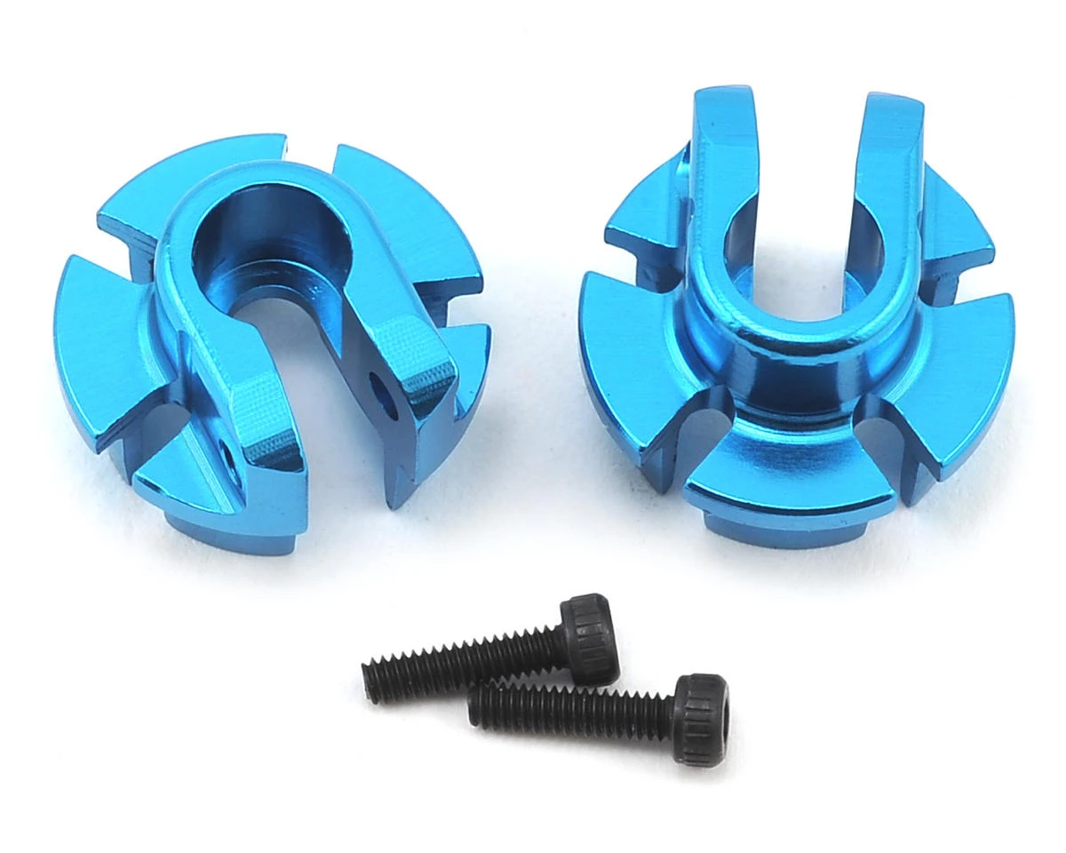 Axial 12mm Aluminum Shock Spring Retainer (Blue) (2) 1 Axial 12mm Aluminum Shock Spring Retainer (Blue) (2)