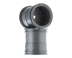 Axial 2.2" 63mm Monster Truck Wheels (Silver) (2)