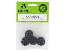 Axial SCX24 Ford Bronco 1.0 Wheel (Black) (4) -Axial Sales Shop axi40006 2