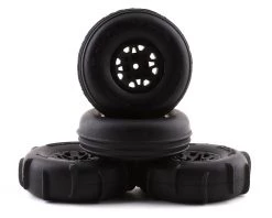 Axial ST28 Razor Pre-Mounted Front & Paddle Rear Tire Set (4)