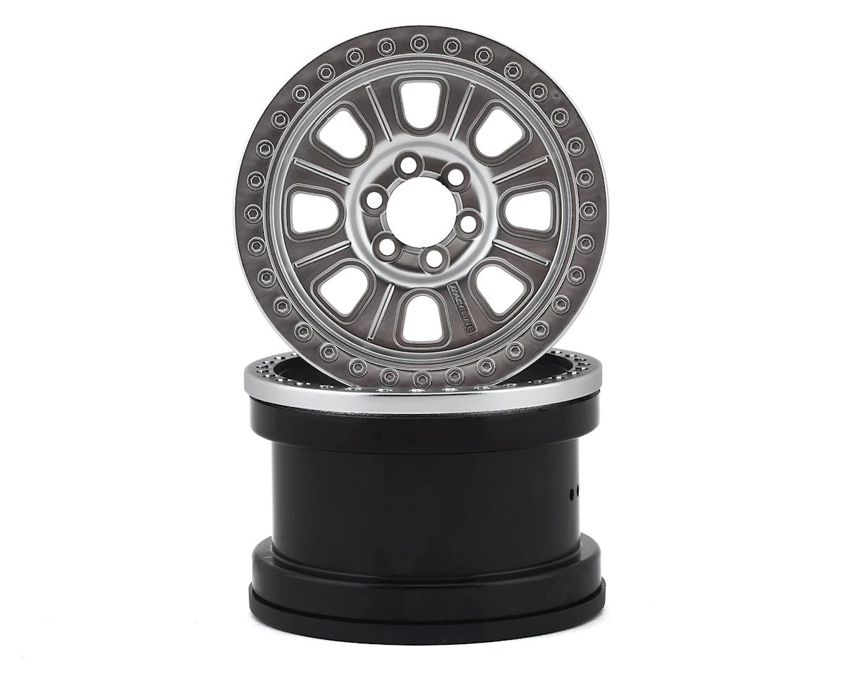 Axial Raceline Monster 2.2" Beadlock Wheel (Satin) (2) 1 Axial Raceline Monster 2.2" Beadlock Wheel (Satin) (2)