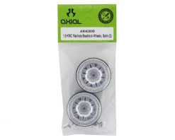 Axial 1.9 KMC Machete Beadlock Wheels (Satin Chrome) (2) -Axial Sales Shop axi43009 3