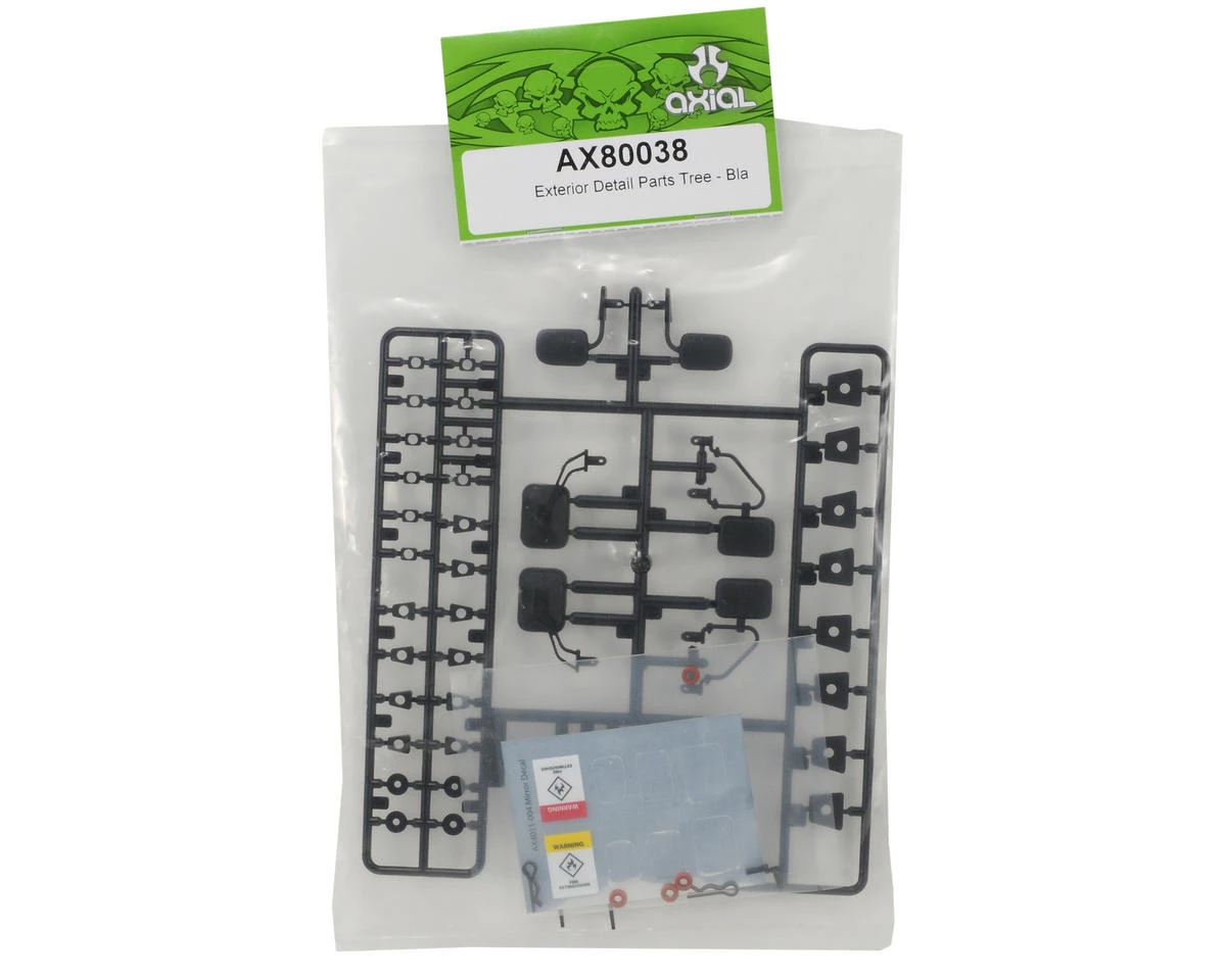 Axial Exterior Detail Parts Tree (Black) 2 Axial Exterior Detail Parts Tree (Black) - Image 2