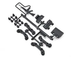 Axial Front/Rear Chassis Guard & Toe Block Insert Set