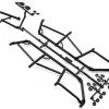 Axial Wrangler Unlimited Roll Cage Side Set