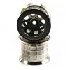 Axial 8 Hole Beadlock Monster Truck Wheel (2) (Black Chrome)