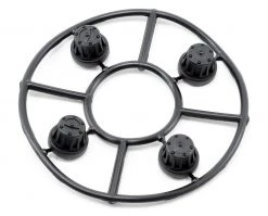 Axial Hub Cover Set (Black) (4)