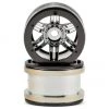 Axial Rockster 2.2 Beadlock Rock Crawler Wheels (2) (Chrome)
