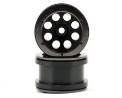 Axial 8 Hole 2.2" Beadlock Rock Crawler Wheels (2) (Black)