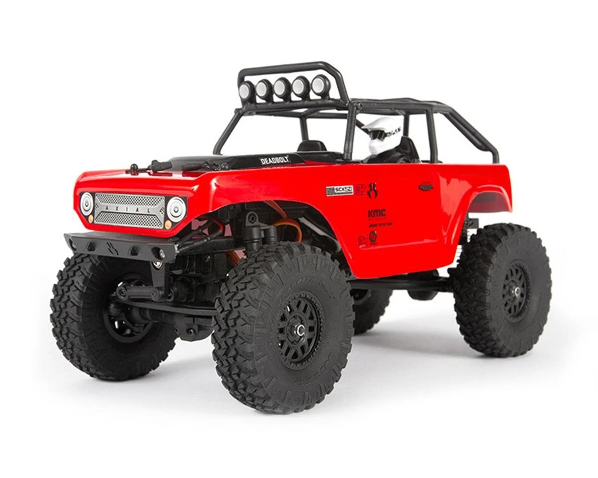 Axial SCX24 Deadbolt 1/24 RTR Scale Mini Crawler (Red) w/2.4GHz Radio 1 Axial SCX24 Deadbolt 1/24 RTR Scale Mini Crawler (Red) w/2.4GHz Radio