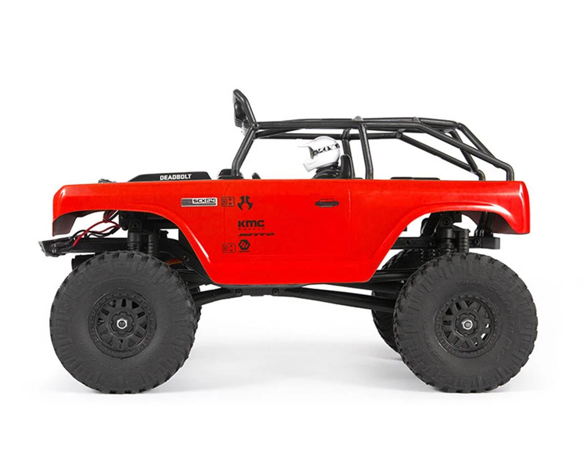 Axial SCX24 Deadbolt 1/24 RTR Scale Mini Crawler (Red) w/2.4GHz Radio 2 Axial SCX24 Deadbolt 1/24 RTR Scale Mini Crawler (Red) w/2.4GHz Radio - Image 2