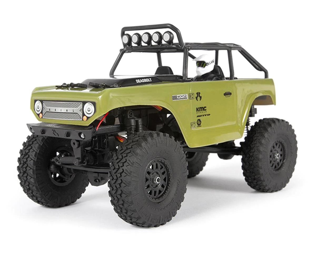 Axial SCX24 Deadbolt 1/24 RTR Scale Mini Crawler (Green) w/2.4GHz Radio 1 Axial SCX24 Deadbolt 1/24 RTR Scale Mini Crawler (Green) w/2.4GHz Radio