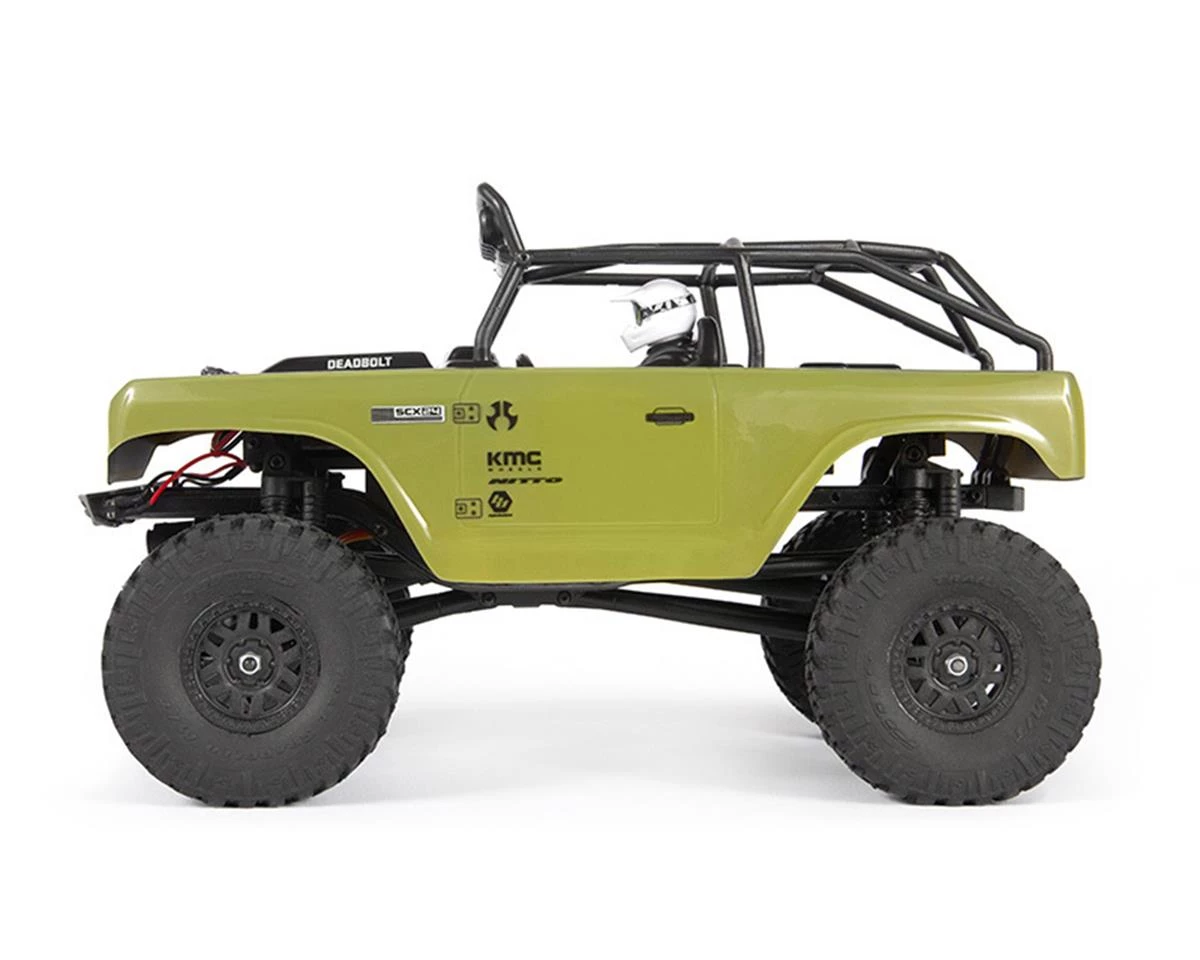 Axial SCX24 Deadbolt 1/24 RTR Scale Mini Crawler (Green) w/2.4GHz Radio 2 Axial SCX24 Deadbolt 1/24 RTR Scale Mini Crawler (Green) w/2.4GHz Radio - Image 2