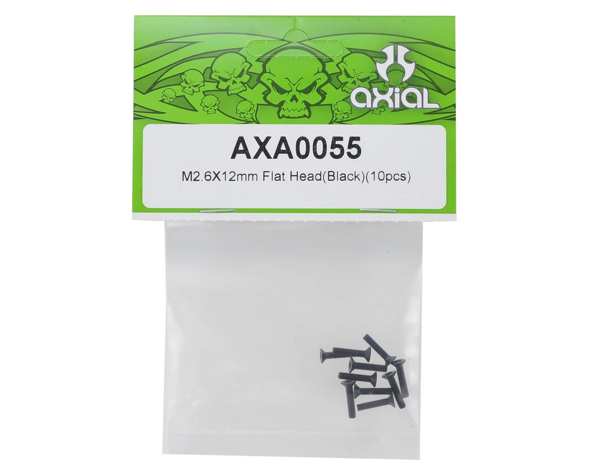 Axial 2.6x12mm Flat Head Screw (10) 2 Axial 2.6x12mm Flat Head Screw (10) - Image 2